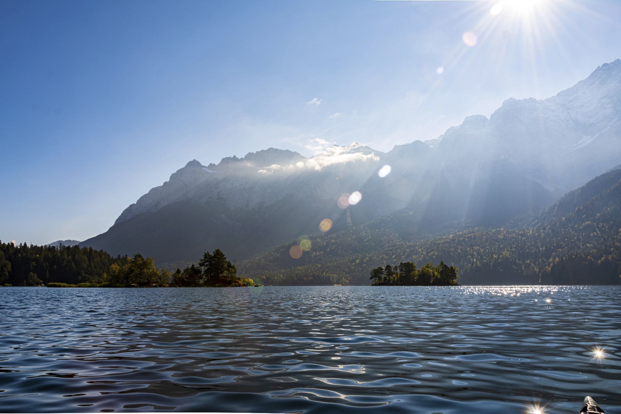 Kajaktour Eibsee 09.10.2021